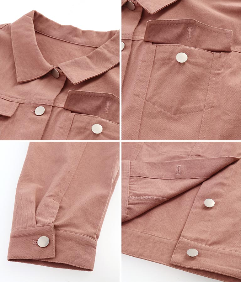 カラーツイル ショート ジャケット 524-6264