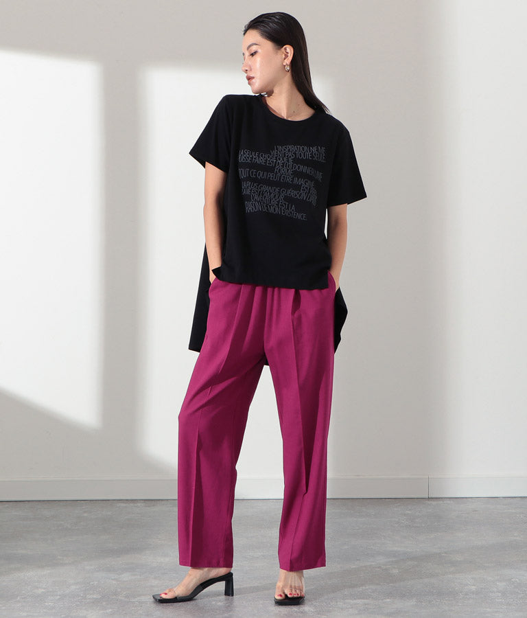 ランダムロゴバックロングプルオーバー 363-8801