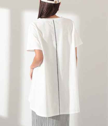 ランダムロゴバックロングプルオーバー 363-8801