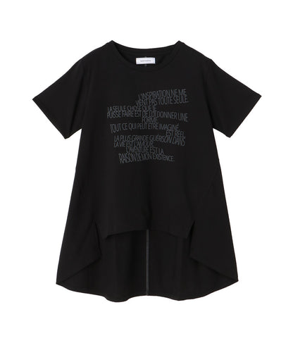 ランダムロゴバックロングプルオーバー 363-8801