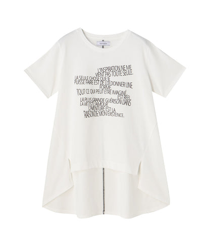 ランダムロゴバックロングプルオーバー 363-8801