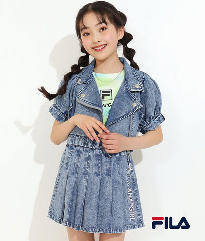 ANAPGiRL × FILA コラボ パフスリライダースジャケット 915-6877