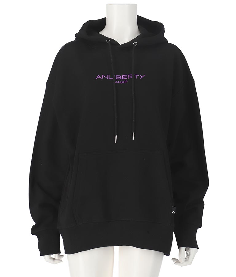 ANLIBERTYベーシックロゴスウェットフーディー【ユニセックス】 30-3033