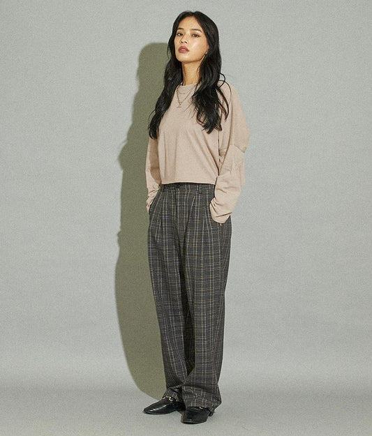 クロップ ドロング Tシャツ 793-8437