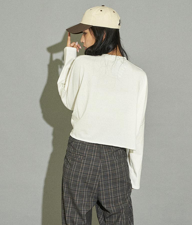 クロップ ドロング Tシャツ 793-8437