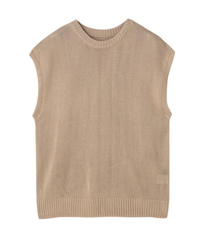 麻タッチワイドトップスニット 493-2363