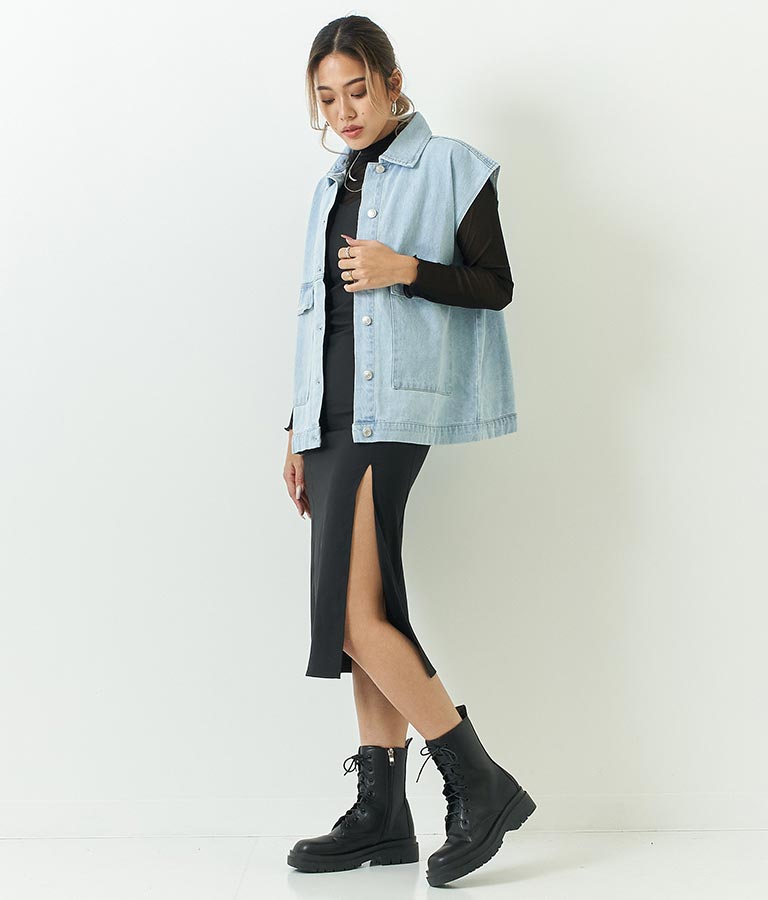 オーバーサイズベスト