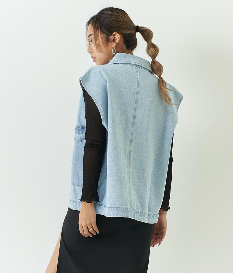 オーバーサイズ ベスト 794-8457