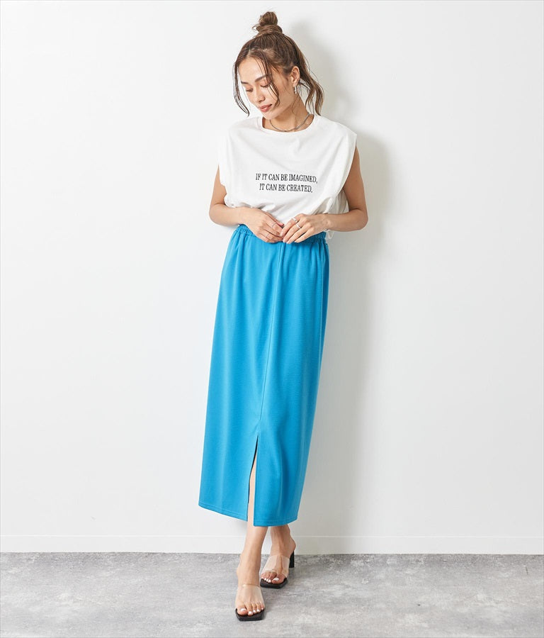 ポンチカラー ナロー スカート 791-8524