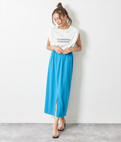 ポンチカラー ナロー スカート 791-8524