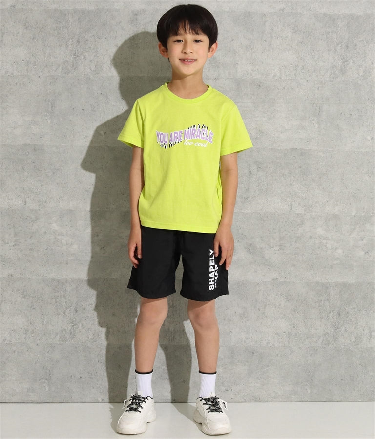 チェッカー ロゴ Tシャツ  423-2817