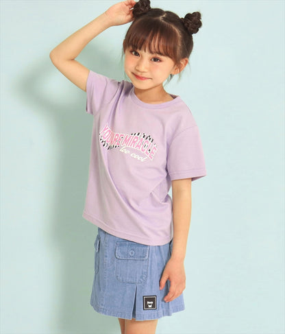 チェッカー ロゴ Tシャツ  423-2817