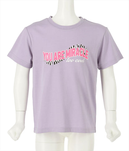 チェッカー ロゴ Tシャツ  423-2817