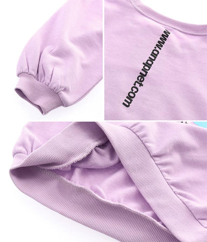 ミニ裏毛 プリント トレーナー 423-2983