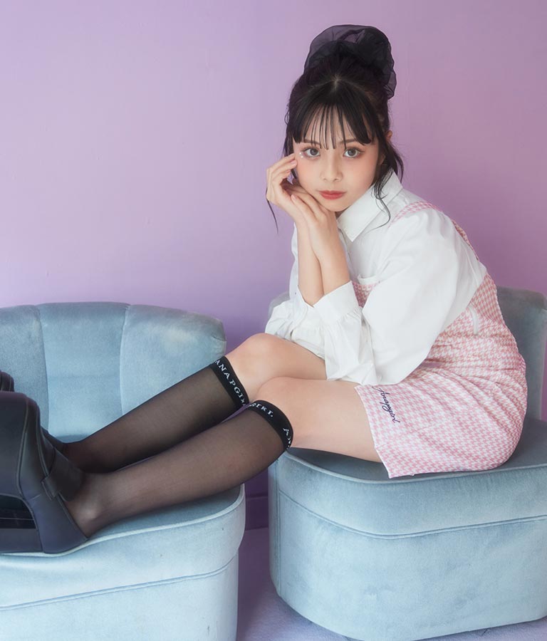 シャツ × キャミソール ワンピース セット 918-6740