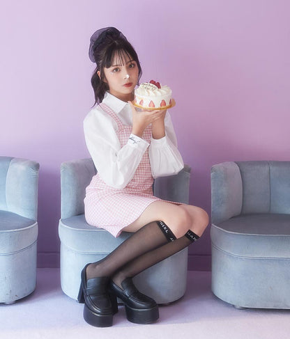 シャツ × キャミソール ワンピース セット 918-6740