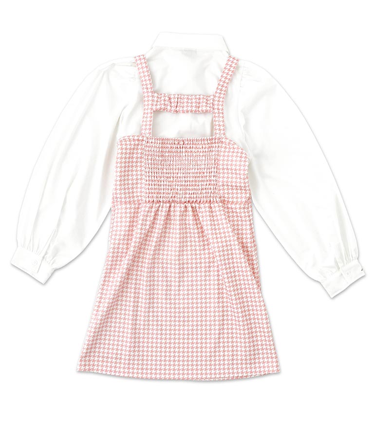 シャツ × キャミソール ワンピース セット 918-6740