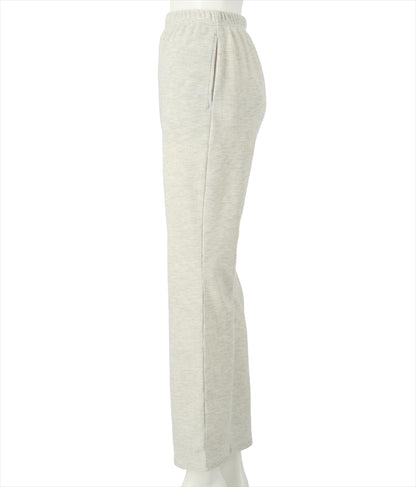 ウエスト ギャザー ワッフル フレア パンツ【セットアップ着用可】 852-5573