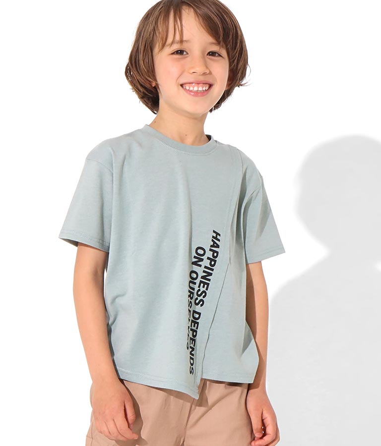 フロント切替ビッグTシャツ 423-2530