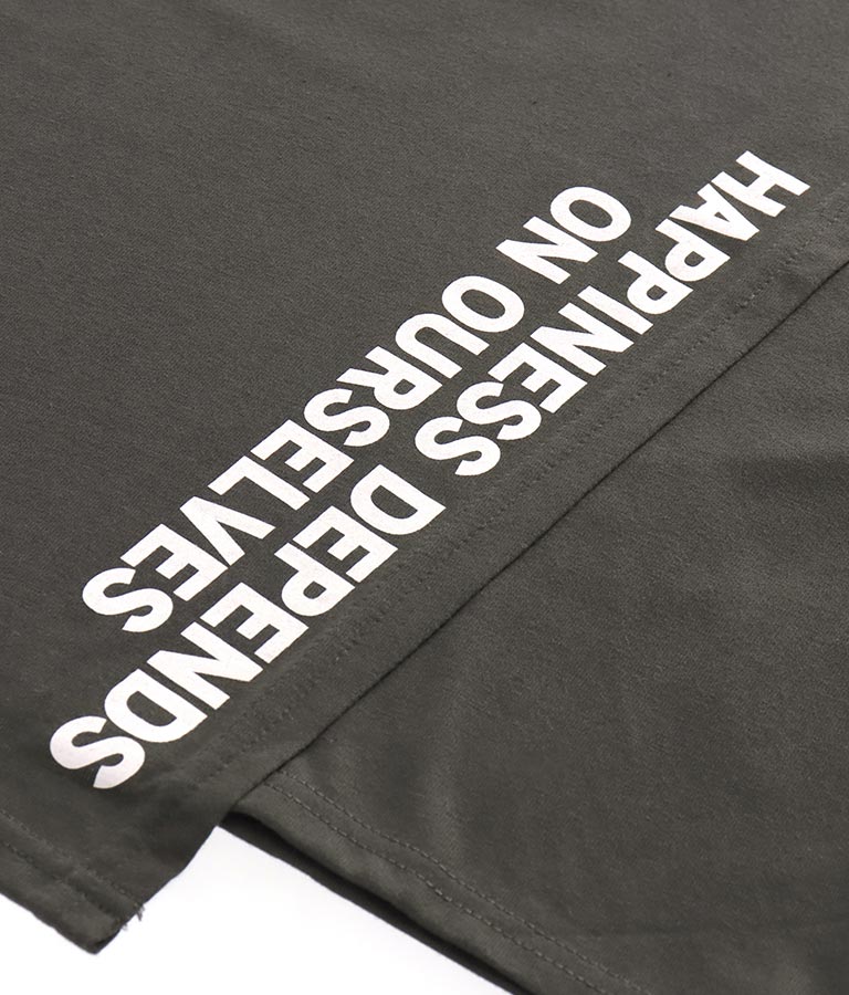 フロント切替ビッグTシャツ 423-2530