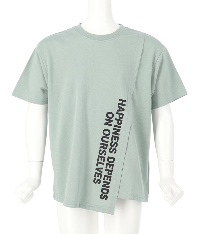 フロント切替ビッグTシャツ 423-2530