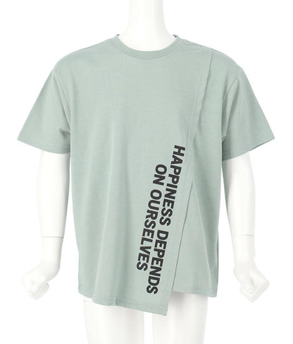 フロント切替ビッグTシャツ 423-2530