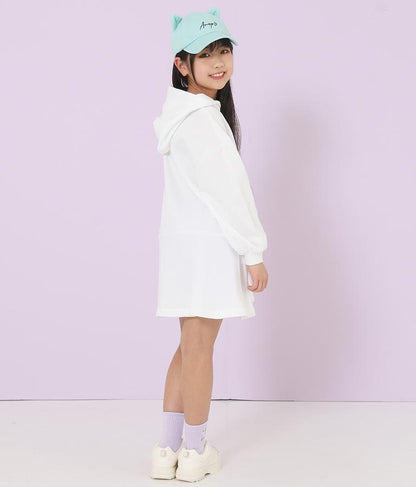 ミニ裏毛フレアワンピース 427-2712