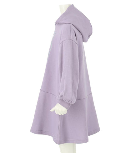 ミニ裏毛フレアワンピース 427-2712