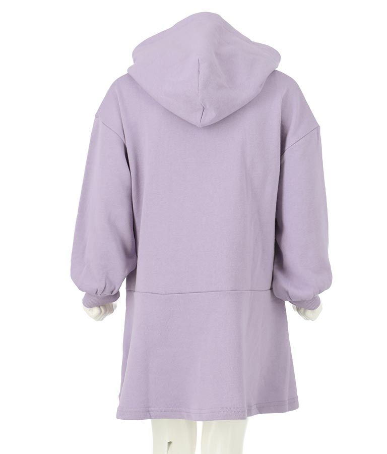 ミニ裏毛フレアワンピース 427-2712