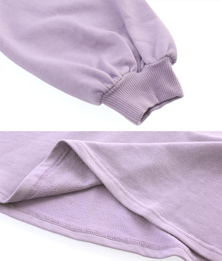 ミニ裏毛フレアワンピース 427-2712