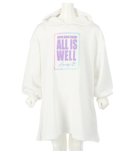 ミニ裏毛フレアワンピース 427-2712