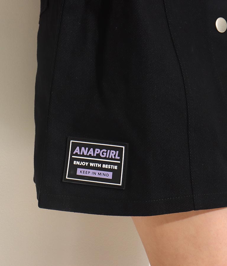 ツイル サロペ ワンピース 917-6794