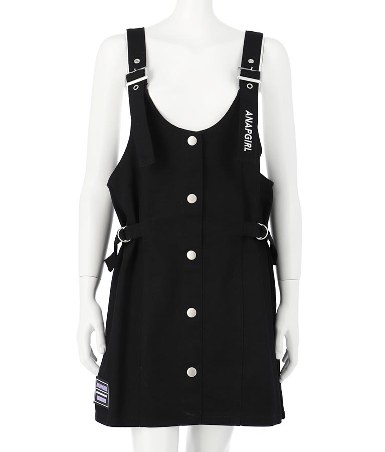 ツイル サロペ ワンピース 917-6794