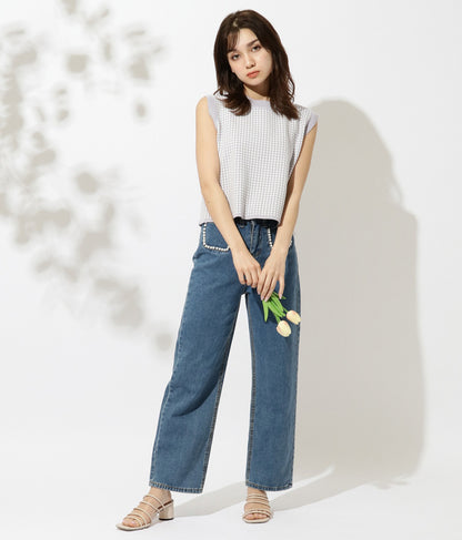 クロップド ベスト 523-6177