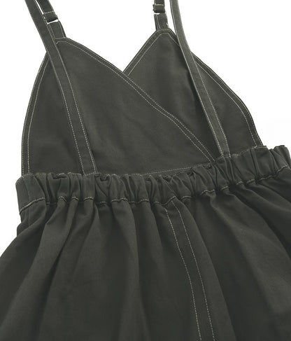 カシュクール ツイル ジャンパースカート 527-6280