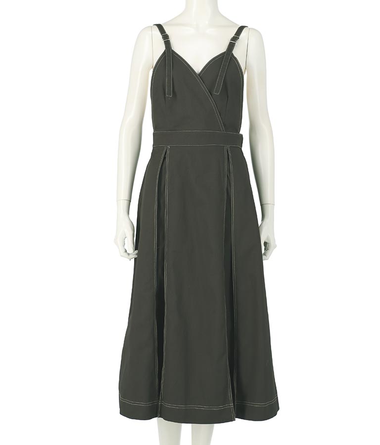 カシュクール ツイル ジャンパースカート 527-6280