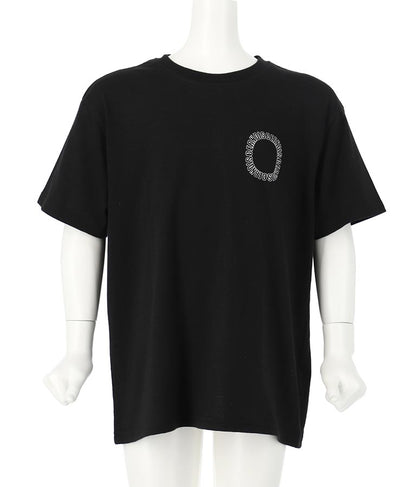 縦ロゴプリントビッグTシャツ 423-2827