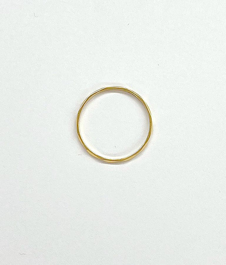 金属アレルギー対応 サージカル ステンレス 316L カッティング デザイン リング 369-9148