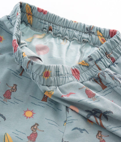 MIMPIロゴ入り総柄ストレートパンツ【セットアップ着用可】 852-5391