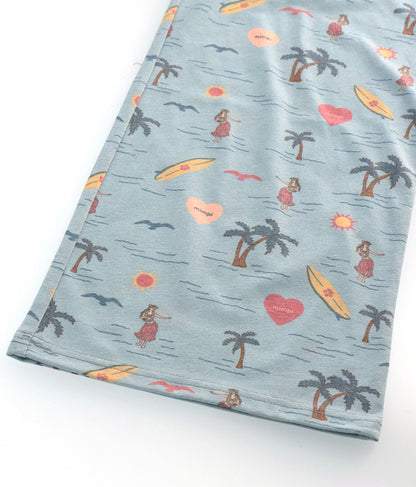 MIMPIロゴ入り総柄ストレートパンツ【セットアップ着用可】 852-5391