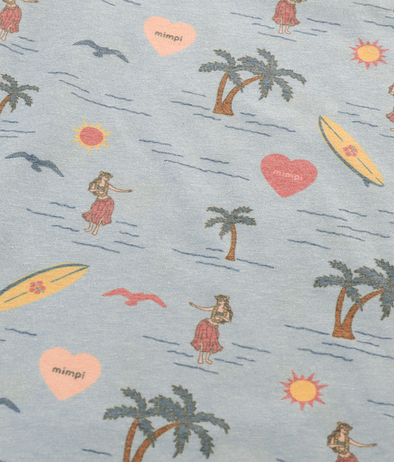 MIMPIロゴ入り総柄ストレートパンツ【セットアップ着用可】 852-5391