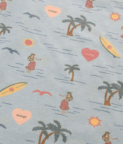 MIMPIロゴ入り総柄ストレートパンツ【セットアップ着用可】 852-5391