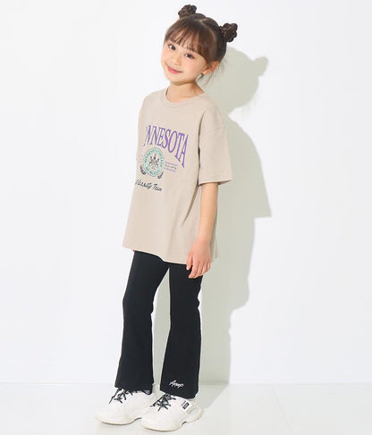 カレッジ プリント ビッグ Tシャツ  423-2807