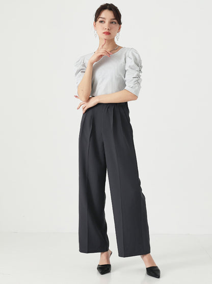 テレコリブパワショルトップスカットソー 793-8409