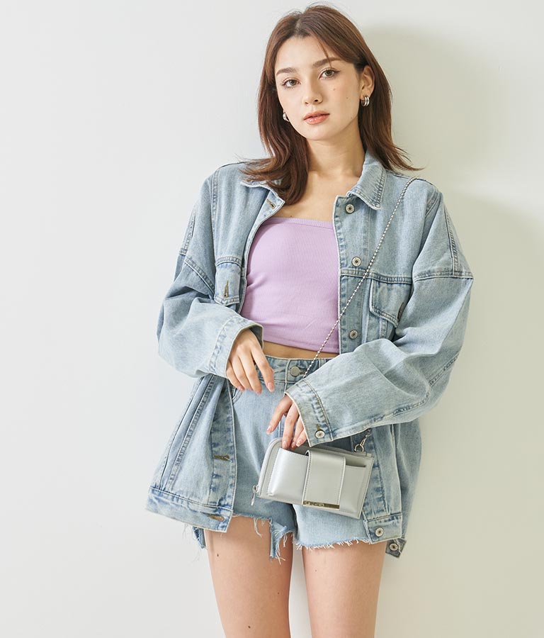 スクエア リブ ブラトップ 153-5365