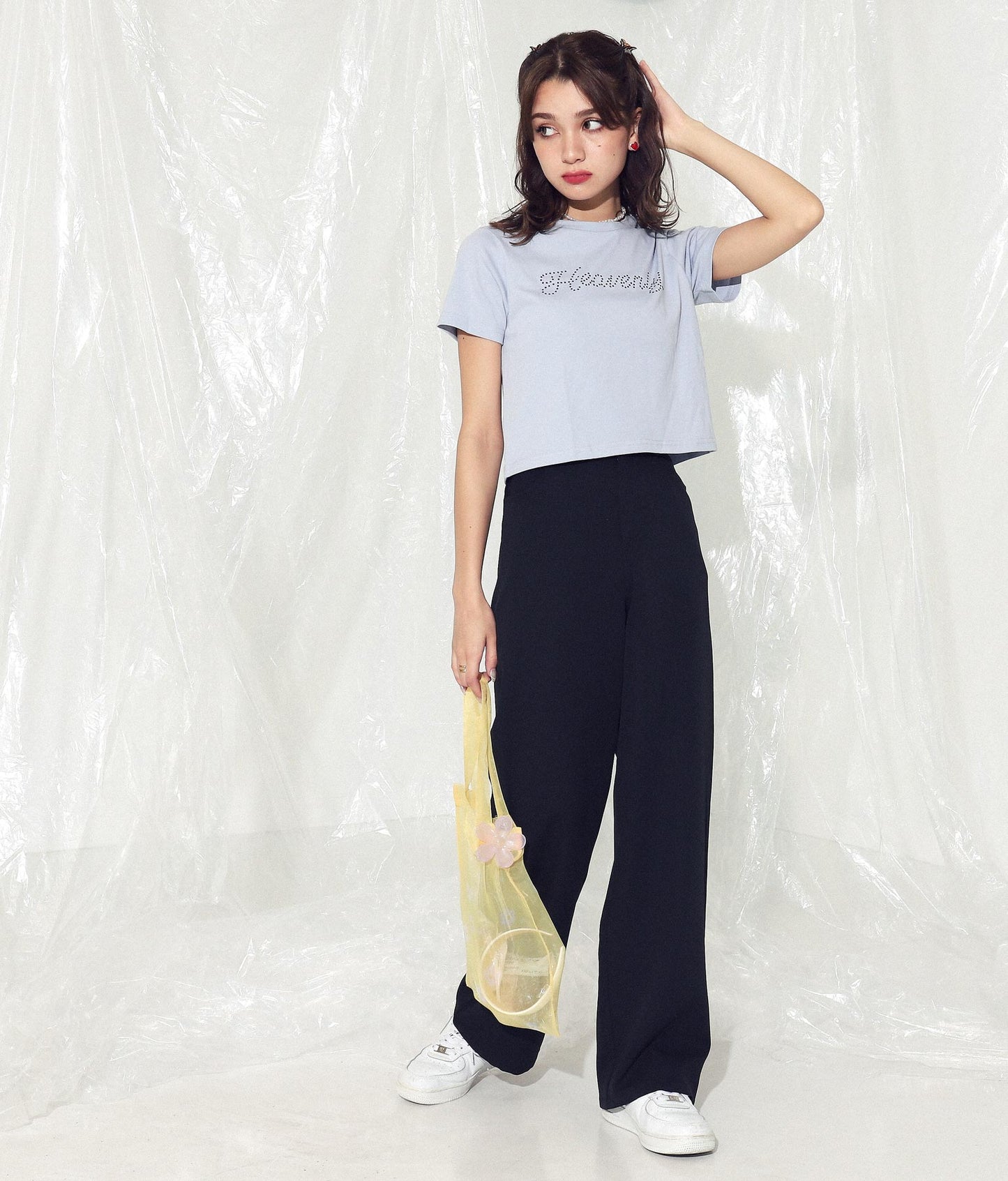 ワイド シルエット スラックス 792-8583