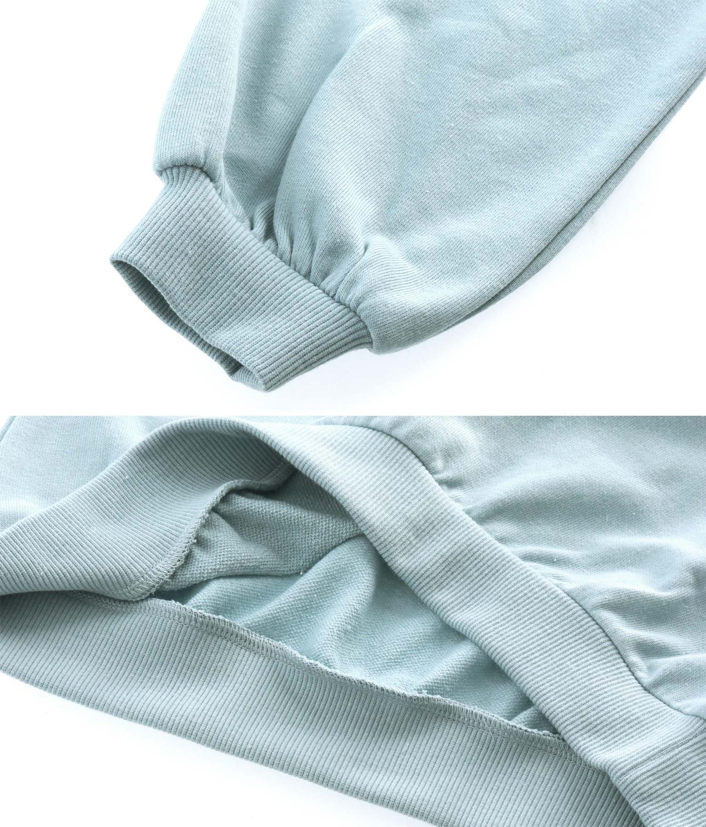 ワンポイント 刺繍 ミニ裏毛 トレーナー 423-2892