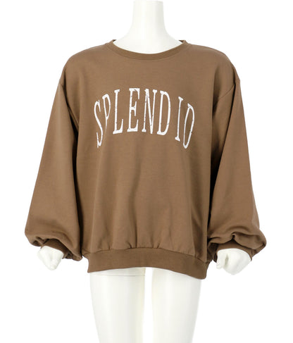 かすれプリントミニ裏毛トレーナー 423-2893