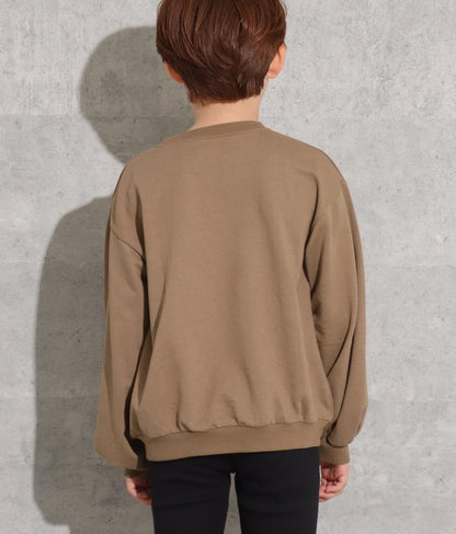 かすれプリントミニ裏毛トレーナー 423-2893