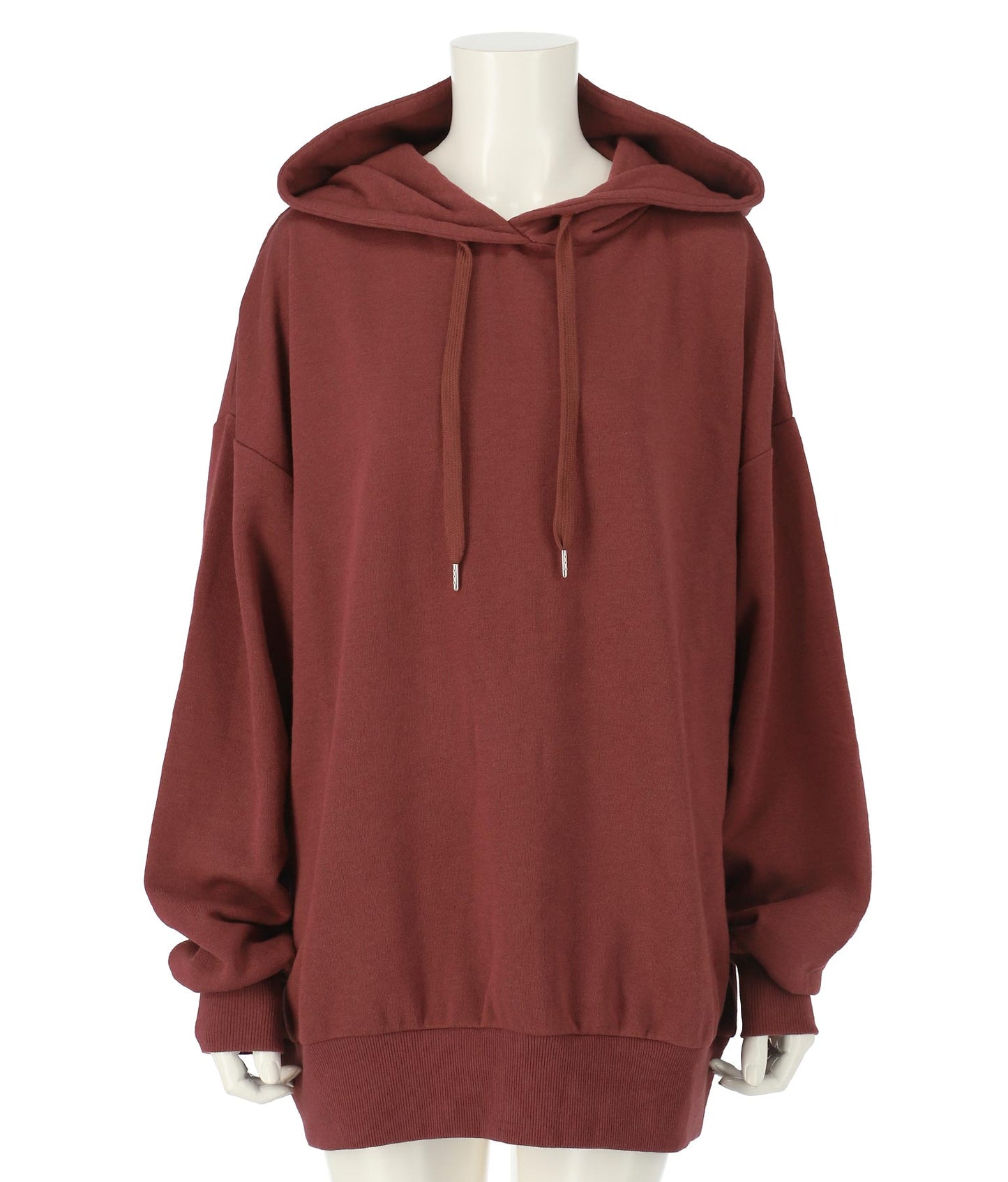 【WEB限定】シンプル裏起毛フーディートップススウェット 793-8596